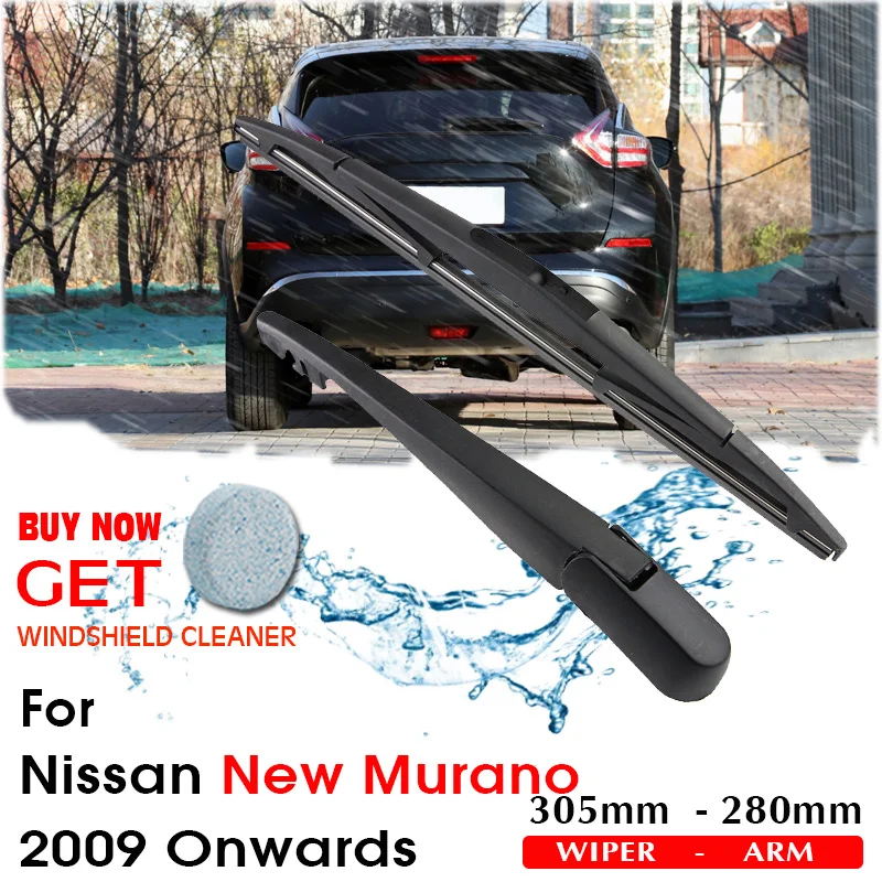 Car Wiper Blade Rear Back Window Windscreen Windshield Wipers For Nissan New Murano Hatchback 305mm 2009Onwards Auto Accessories
Car Wiper Blade Rear Back Window Windscreen Windshield Wipers For Nissan New Murano Hatchback 305mm 2009Onwards Auto Accessories