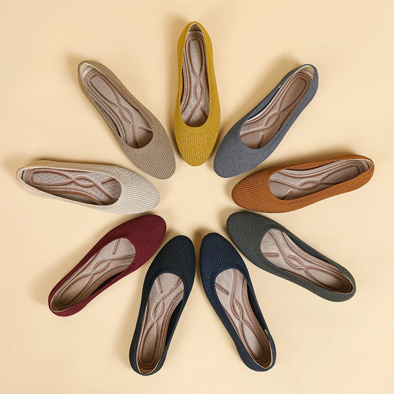 Round-toe, shallow-cut, fabric flat-soled women's shoes, old Beijing style, fashionable, solid color, knitted, soft-soled,
Round-toe, shallow-cut, fabric flat-soled women's shoes, old Beijing style, fashionable, solid color, knitted, soft-soled,