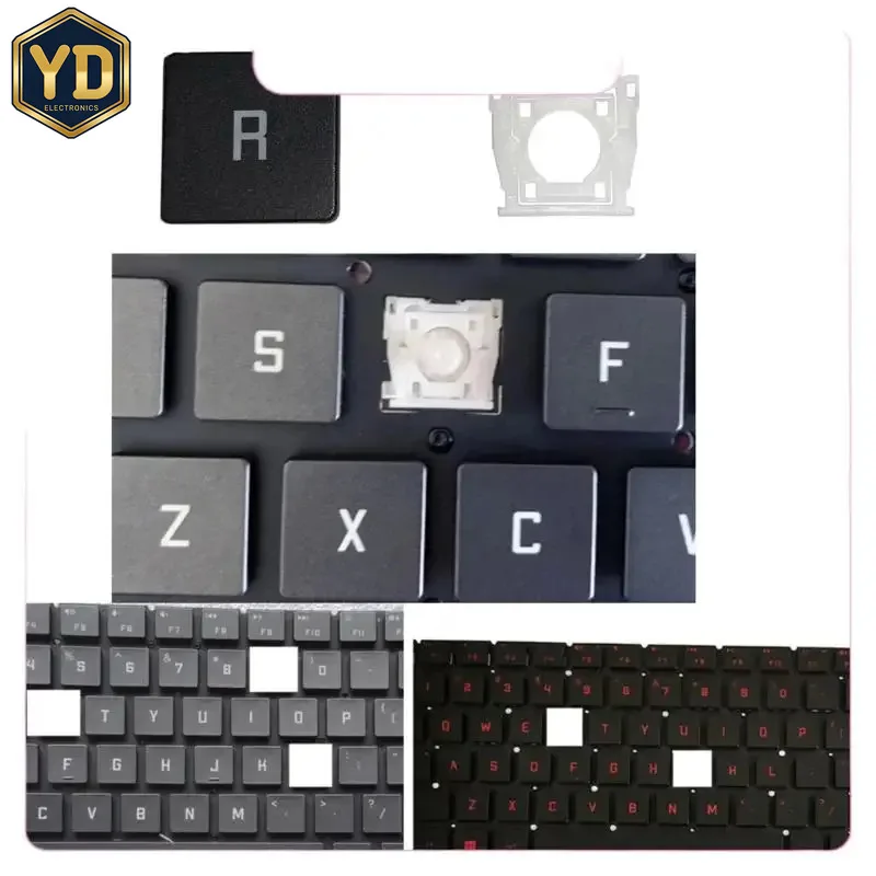 YD ZC New keyboard keycap key cap clip scissor hinge for HP Omen 15-en 15-ek 16-E 16-d TPN-Q238 TPN-Q236 TPN-263 Victus 16-E 007
YD ZC New keyboard keycap key cap clip scissor hinge for HP Omen 15-en 15-ek 16-E 16-d TPN-Q238 TPN-Q236 TPN-263 Victus 16-E 007