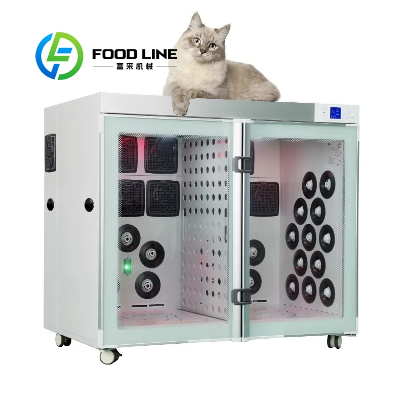 Автоматическая высокоскоростная сушильная камера для груминга домашних животных (собак и кошек) с индивидуальными настройками
Автоматическая высокоскоростная сушильная камера для груминга домашних животных (собак и кошек) с индивидуальными настройками