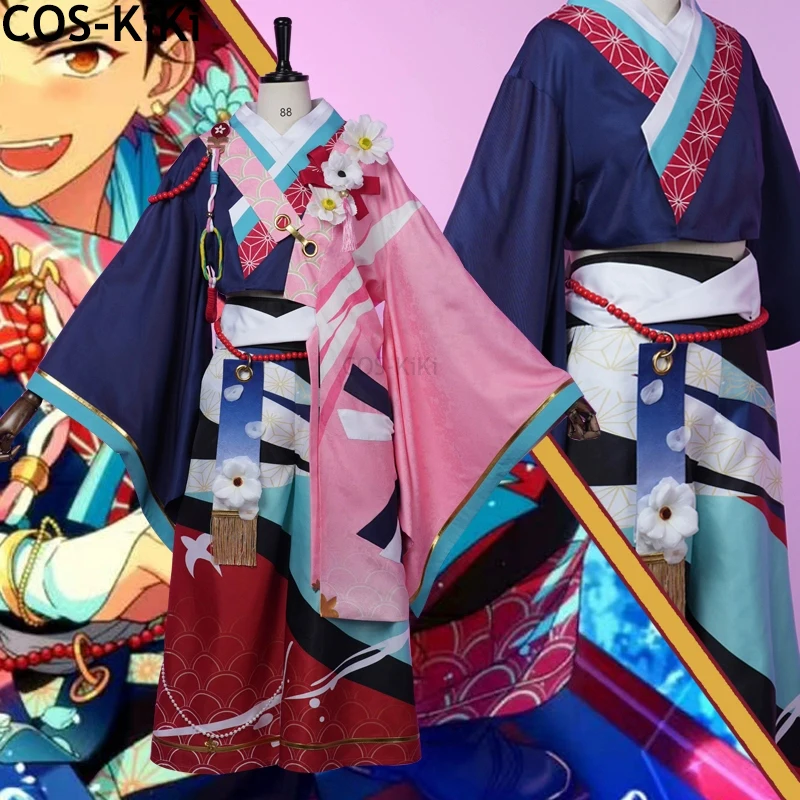 COS-KiKi Ensemble Stars 2 Nagumo Tetora/Kiryu Kuro/Mashiro Tomoya/Otogari Adonis/Amagi Hiiro Game Suit Kimono Cosplay Costume
COS-KiKi Ensemble Stars 2 Nagumo Tetora/Kiryu Kuro/Mashiro Tomoya/Otogari Adonis/Amagi Hiiro Game Suit Kimono Cosplay Costume