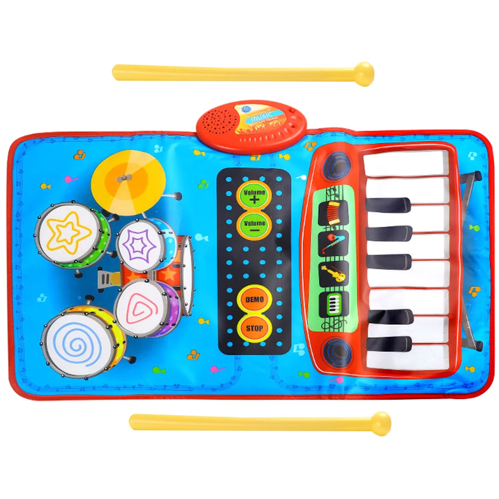Music Pad Piano Key Carpet Preschool Toys Portable Play Mat Kids Musical Mat Crawling Pedal Blanket Child Educational Toy Non
Music Pad Piano Key Carpet Preschool Toys Portable Play Mat Kids Musical Mat Crawling Pedal Blanket Child Educational Toy Non