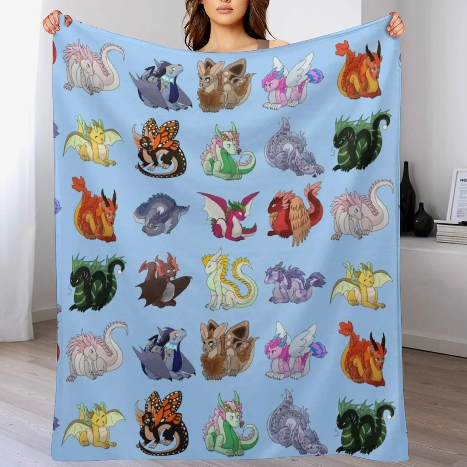 Full Dragon Pattern (Blue vers.) Throw Blanket manga Sofa Large Blankets For Sofas Blankets
Full Dragon Pattern (Blue vers.) Throw Blanket manga Sofa Large Blankets For Sofas Blankets