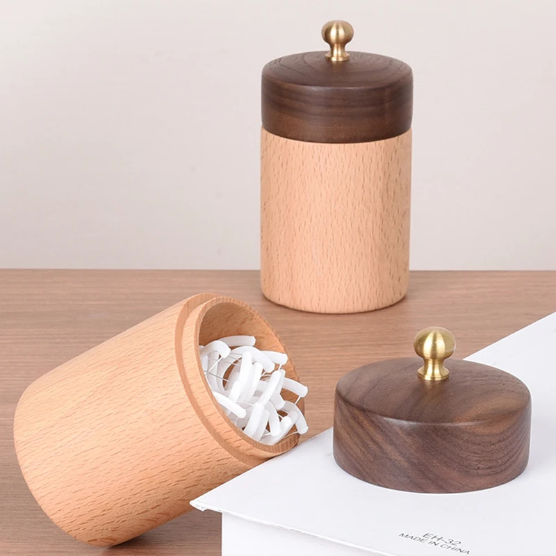 Solid Wood Toothpick Box Household High-end Personalized Creativity with Lid Luxury High-end Cotton Swab Box Wooden Storage Box
Solid Wood Toothpick Box Household High-end Personalized Creativity with Lid Luxury High-end Cotton Swab Box Wooden Storage Box