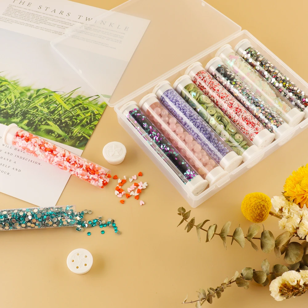 10Pcs Clear Plastic Tube Beads Containers Storage Jars Containers Bottles Empty Clear Round Cases Storage Protective Tube Holder
10Pcs Clear Plastic Tube Beads Containers Storage Jars Containers Bottles Empty Clear Round Cases Storage Protective Tube Holder