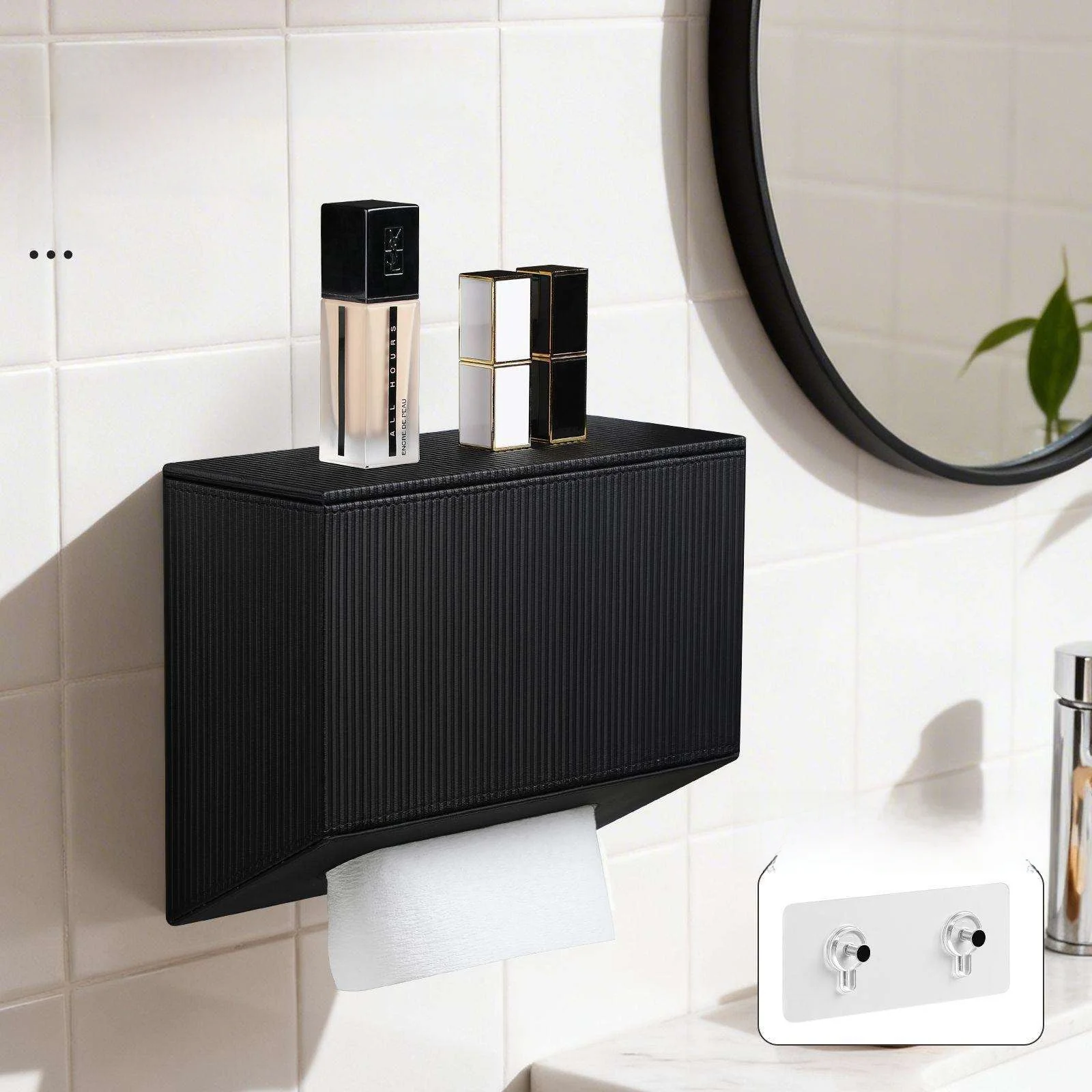 Luxury Leather Toilet Paper Box Wall Mounted Bathroom Towel Storage Organizer High End Feelings Face Wash Cloth Storage Box
Luxury Leather Toilet Paper Box Wall Mounted Bathroom Towel Storage Organizer High End Feelings Face Wash Cloth Storage Box
