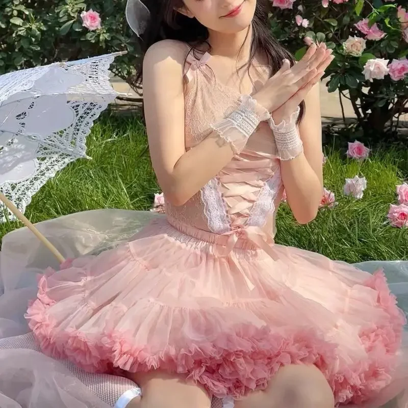 A-Line Puffy Tutu Skirt Layered Ballet Pettiskirts Underskirt Japan Petticoat Bustle Women Lolita Cosplay Petticoat 2025hot sale
A-Line Puffy Tutu Skirt Layered Ballet Pettiskirts Underskirt Japan Petticoat Bustle Women Lolita Cosplay Petticoat 2025hot sale