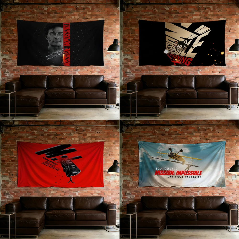 M-Mission Impossible T-The Final Reckoning flag For Room Dorm Camping Picnic Art Style Garage Bar wall Decoration Banner
M-Mission Impossible T-The Final Reckoning flag For Room Dorm Camping Picnic Art Style Garage Bar wall Decoration Banner