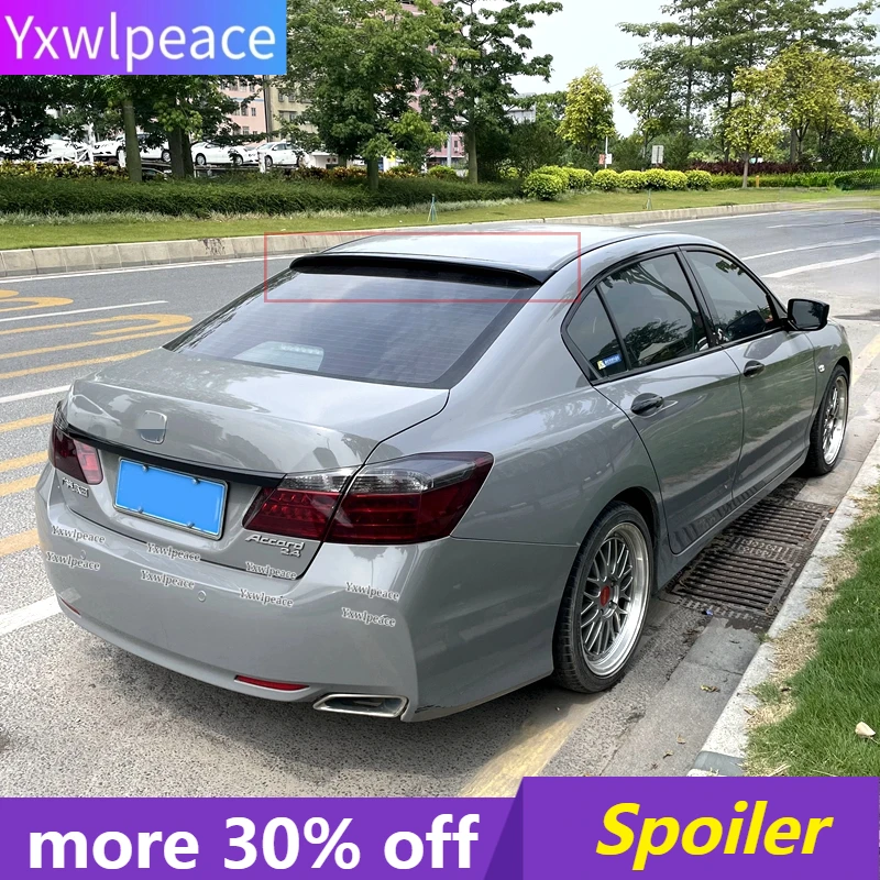 For Honda Accord 2013-2017 7th 8th 8.5th Spoiler High Quality ABS Plastic Primer Color Rear Window Roof Spoiler Car Accessories
For Honda Accord 2013-2017 7th 8th 8.5th Spoiler High Quality ABS Plastic Primer Color Rear Window Roof Spoiler Car Accessories