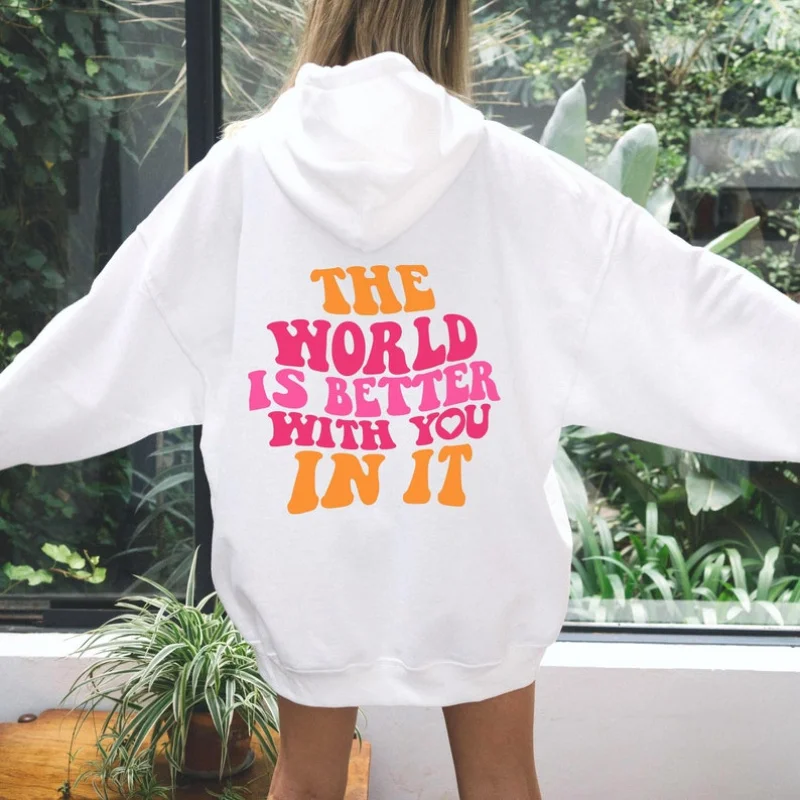 Модная женская толстовка Compassion Hoodie: эстетичная, с длинными рукавами, в стиле Tumblr, для весны и зимы, уютный образ, дропшиппинг
Модная женская толстовка Compassion Hoodie: эстетичная, с длинными рукавами, в стиле Tumblr, для весны и зимы, уютный образ, дропшиппинг