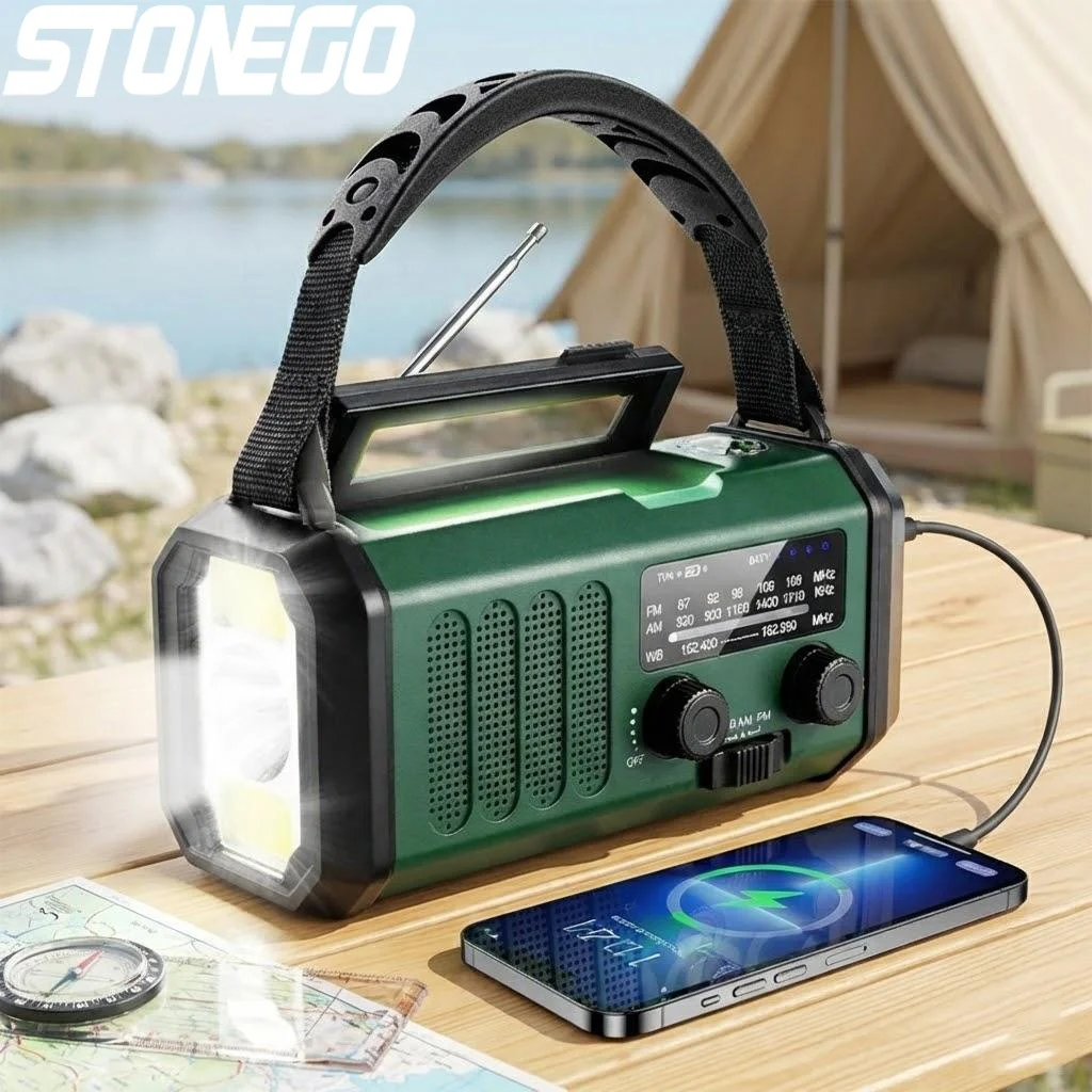 Радиоприемник AM/FM с солнечной батареей и ручным приводом, 10000 мАч, USB-C зарядка, фонарик, SOS-сигнал, компас, снаряжение для выживания на природе и экстренных ситуаций
Радиоприемник AM/FM с солнечной батареей и ручным приводом, 10000 мАч, USB-C зарядка, фонарик, SOS-сигнал, компас, снаряжение для выживания на природе и экстренных ситуаций
