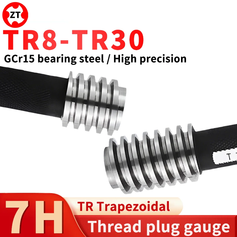 1PCS 7H Tr Type Trapezoidal Thread Plug Gauge MeasureTool Tr8-Tr30 High Quality GO And NOGO Tr8 10 12 14 16 18 20 22 24 26 28 30
1PCS 7H Tr Type Trapezoidal Thread Plug Gauge MeasureTool Tr8-Tr30 High Quality GO And NOGO Tr8 10 12 14 16 18 20 22 24 26 28 30