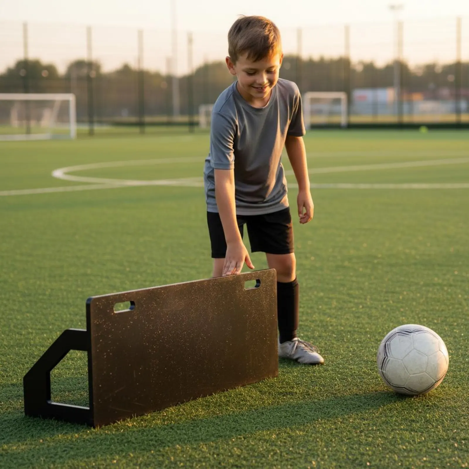 Soccer Rebound Board Long-Lasting Polyethylene Soccer Kick Back Coach Football Rebound Wall Waterproof Sports Training Gear
Soccer Rebound Board Long-Lasting Polyethylene Soccer Kick Back Coach Football Rebound Wall Waterproof Sports Training Gear