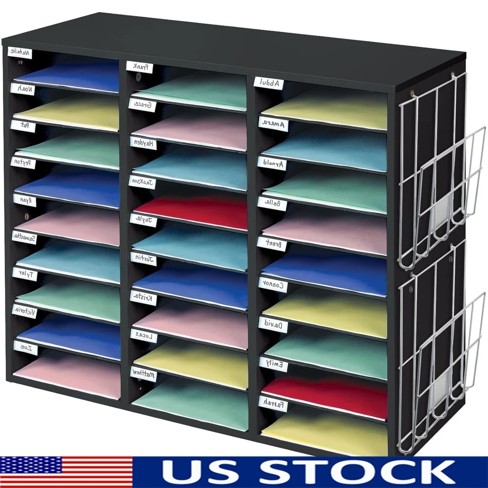 Classroom Mail Organizer 27 Compartment Mail Center with Paper Holders Wire Racks Office Home Use
Classroom Mail Organizer 27 Compartment Mail Center with Paper Holders Wire Racks Office Home Use