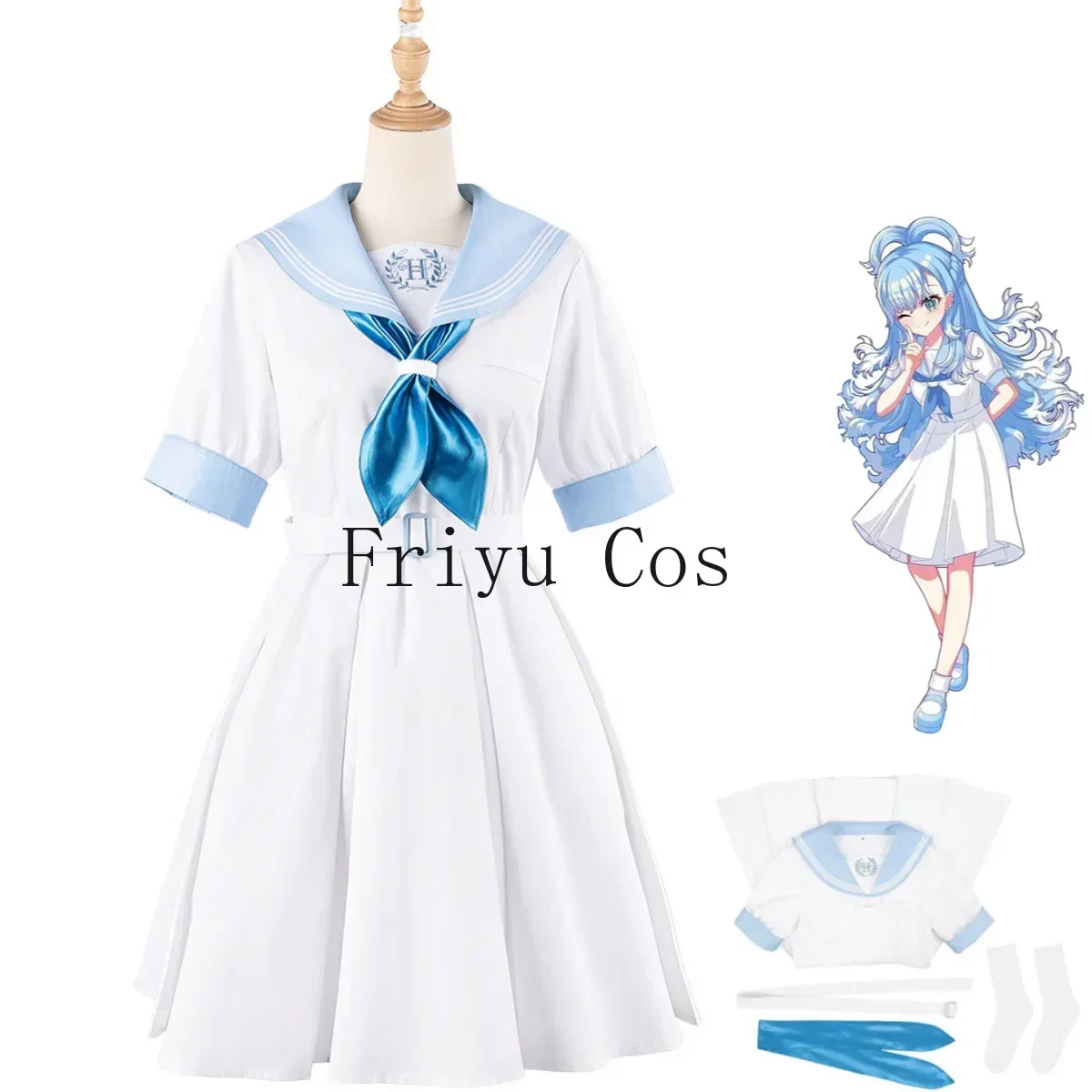 Vtuber Hololive Tokoyami Towa Yukihana Lamy Cosplay Costume HoneyWorks Member JK Dress School Uniform Woman Lovely Party Suit
Vtuber Hololive Tokoyami Towa Yukihana Lamy Cosplay Costume HoneyWorks Member JK Dress School Uniform Woman Lovely Party Suit