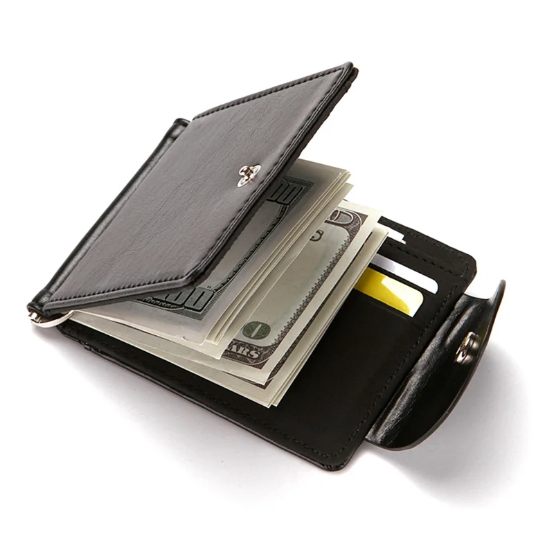 CUIKCA South Korea Style Money Clip Men Wallet Purse Ultrathin Slim Wallet Mini Hasp Leather Wallet Business ID Credit Card Case
CUIKCA South Korea Style Money Clip Men Wallet Purse Ultrathin Slim Wallet Mini Hasp Leather Wallet Business ID Credit Card Case