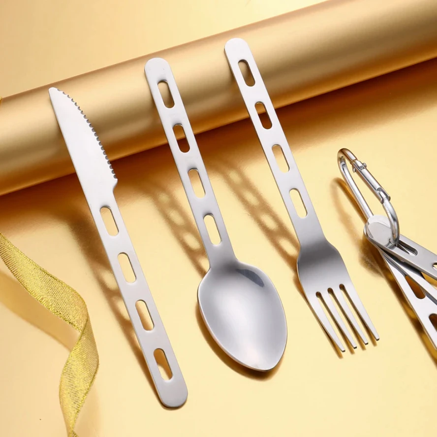 3pcs/set Stainless Steel Cutlery Set Knife Fork Spoon For Home Use Travel Camping Picnic Portable Tableware Set
3pcs/set Stainless Steel Cutlery Set Knife Fork Spoon For Home Use Travel Camping Picnic Portable Tableware Set