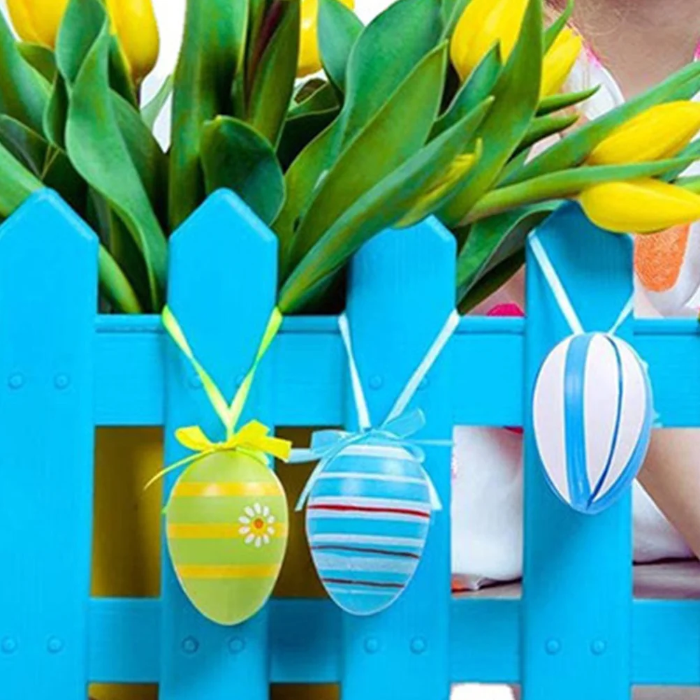 32 Pcs Simulated Easter Eggs Pendants Tree Decorations Ornaments for Hanging Supply Adorable
32 Pcs Simulated Easter Eggs Pendants Tree Decorations Ornaments for Hanging Supply Adorable