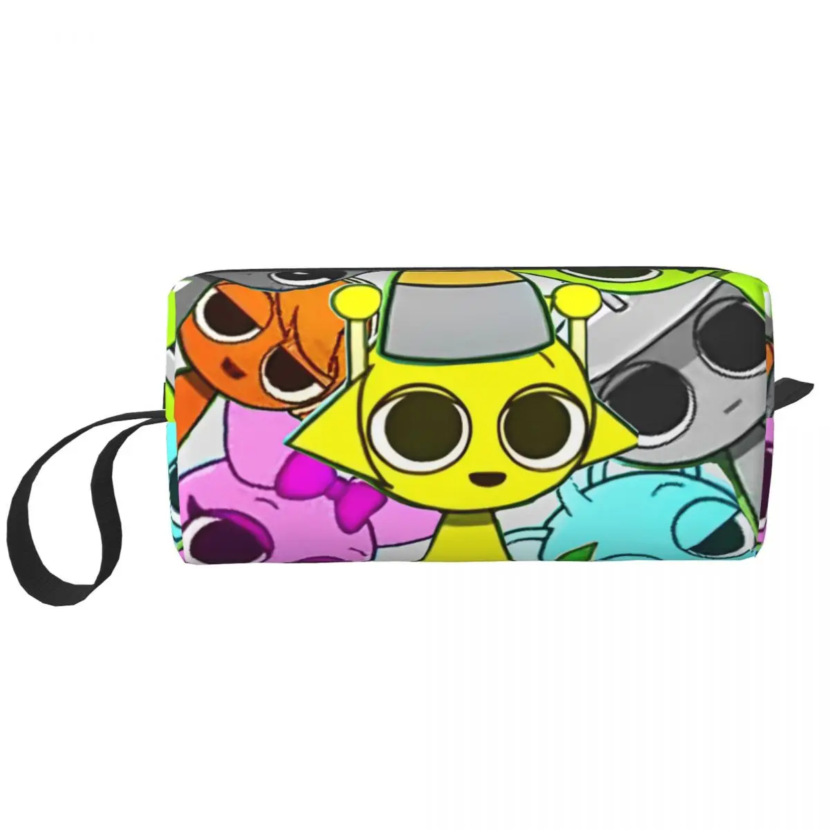 Sprunki Incredibox Game Makeup Bags Women Cosmetic Bag Trendy Travel Makeup Organizer Case
Sprunki Incredibox Game Makeup Bags Women Cosmetic Bag Trendy Travel Makeup Organizer Case