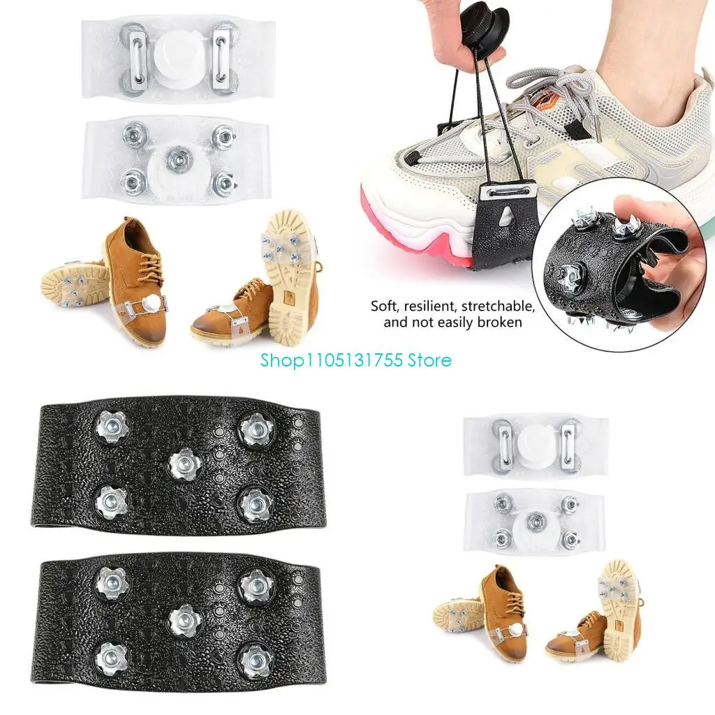 K0EF Antislip Snow Cleats Ice Shoe Grippers Walk Traction Cleats Crampons for Shoe
K0EF Antislip Snow Cleats Ice Shoe Grippers Walk Traction Cleats Crampons for Shoe