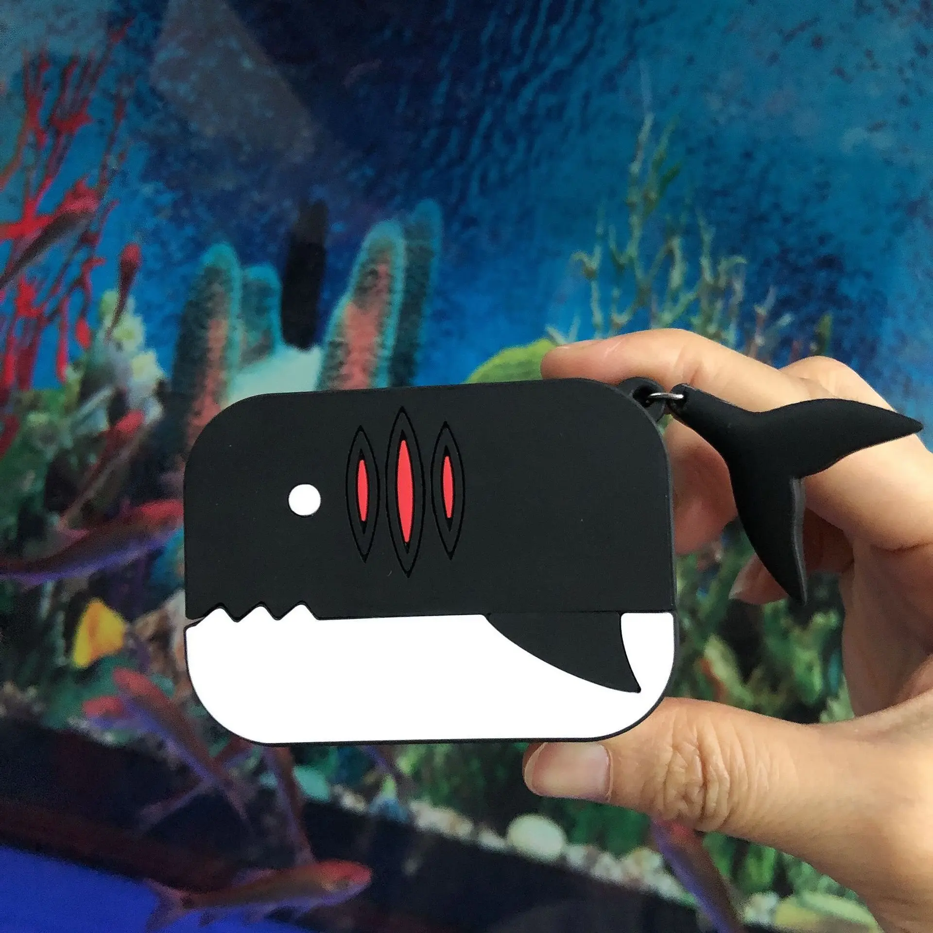 Cute 3D Cartoon Shark Shockproof Silicone Protective Earphone Cover For Airpods Pro 2 Case/Airpods 1/2/3/4 Case Cover Funda
Cute 3D Cartoon Shark Shockproof Silicone Protective Earphone Cover For Airpods Pro 2 Case/Airpods 1/2/3/4 Case Cover Funda