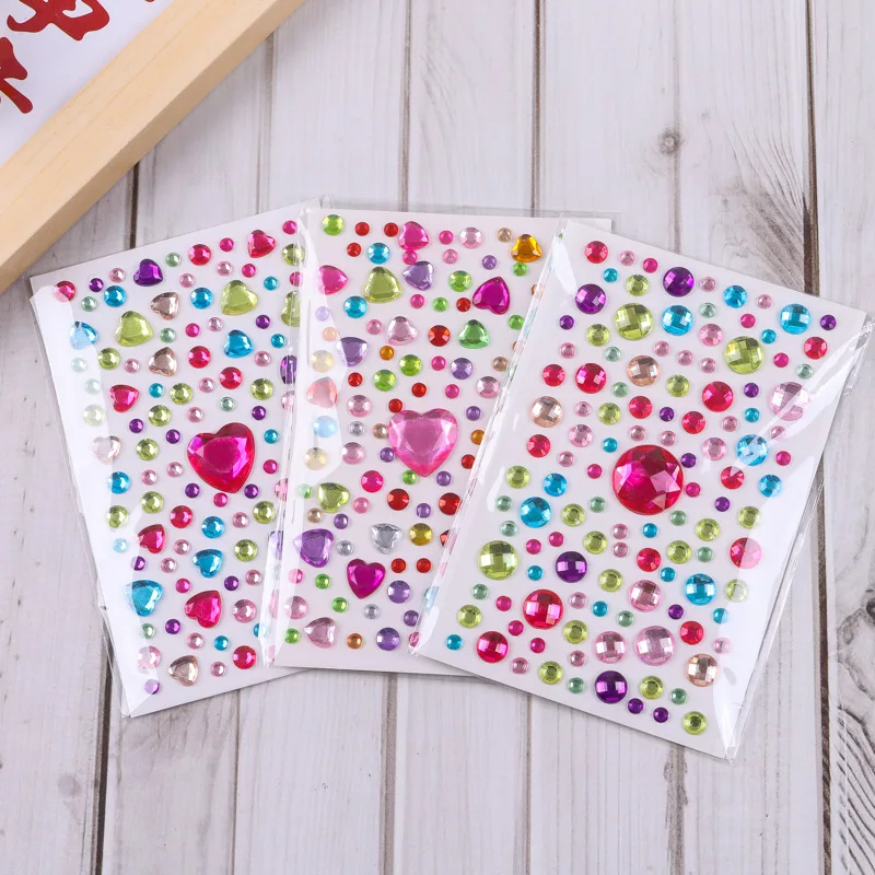 Mixed Size 3D Heart Love Gem Stickers For Kids Diamond Acrylic Crystal Sticker DIY Three-dimensional Rhinestone For Girls
Mixed Size 3D Heart Love Gem Stickers For Kids Diamond Acrylic Crystal Sticker DIY Three-dimensional Rhinestone For Girls
