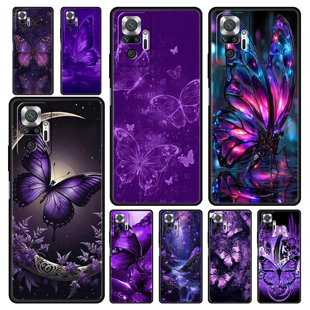 Чехол для телефона Art Purple Butterfly для Redmi 14C 10C Note 14 13 12 10 11 K40 K50 Pro Plus 5G Противоударный мягкий чехол из ТПУ Fundas
Чехол для телефона Art Purple Butterfly для Redmi 14C 10C Note 14 13 12 10 11 K40 K50 Pro Plus 5G Противоударный мягкий чехол из ТПУ Fundas