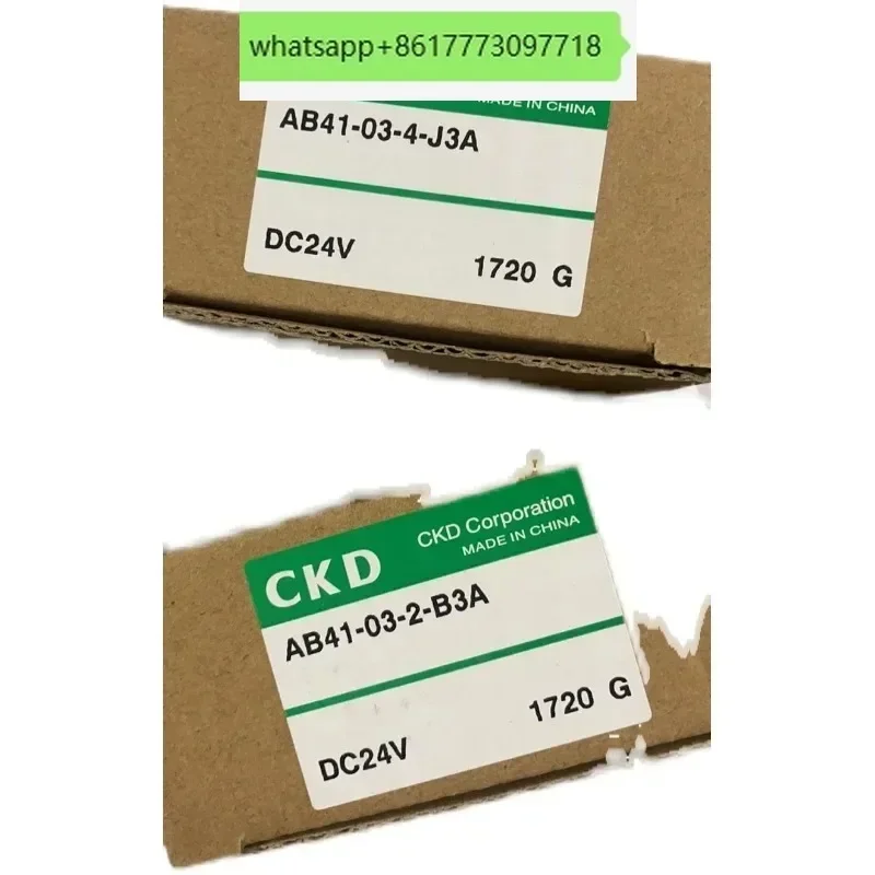 Электромагнитный клапан CKD AB41-03-4-J3A/AB41-03-2-B3A
Электромагнитный клапан CKD AB41-03-4-J3A/AB41-03-2-B3A