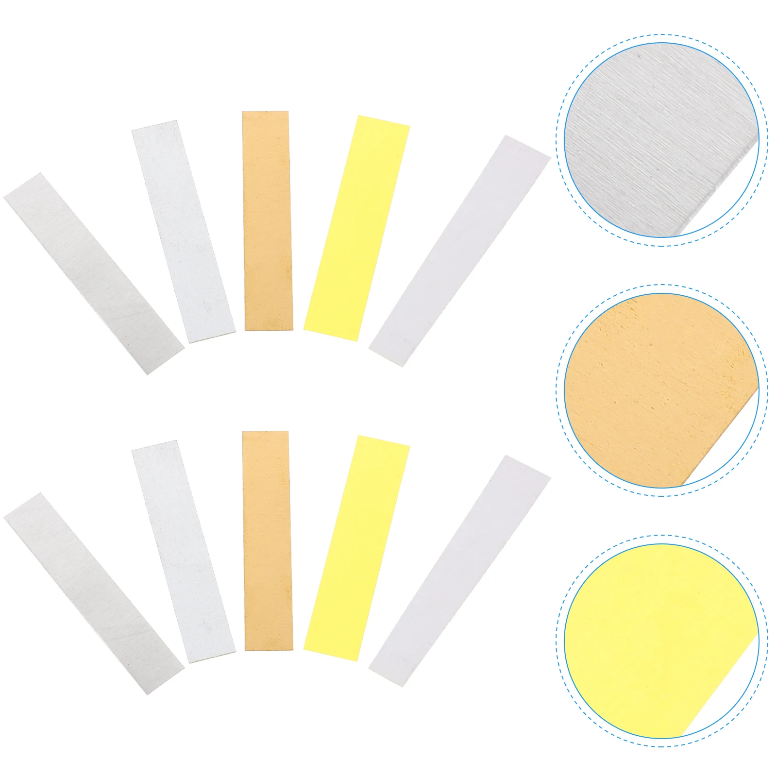 10 pcs Conductivity Experiment Strips Portable Metal Electrode Strips For Plating Small Lightweight Reliable 
10 pcs Conductivity Experiment Strips Portable Metal Electrode Strips For Plating Small Lightweight Reliable