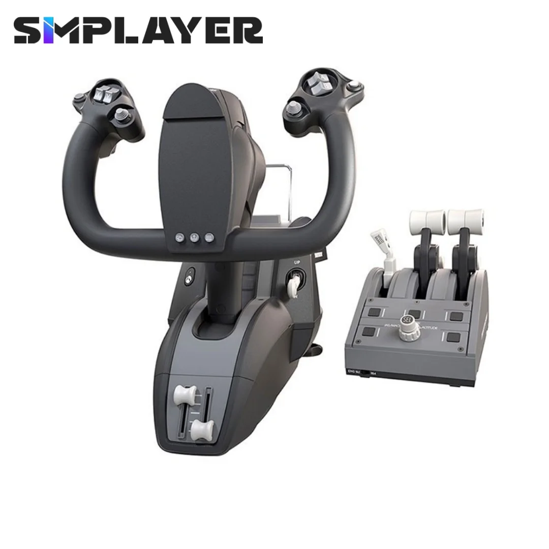 Simplayer Original TCA Yoke Pack Boeing Edition (TCA Yoke + TCA Quadrant) for Thrustmaster, Xbox and PC
Simplayer Original TCA Yoke Pack Boeing Edition (TCA Yoke + TCA Quadrant) for Thrustmaster, Xbox and PC