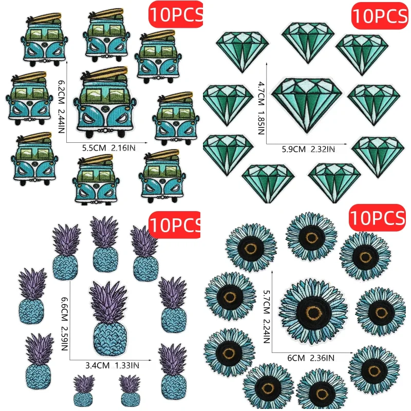 1/10PCS Set Ironing Patch Clothes DIY for Clothing Kettle Turtle Embroidery Fusible Applique Badge Bag Decoration Stripes
1/10PCS Set Ironing Patch Clothes DIY for Clothing Kettle Turtle Embroidery Fusible Applique Badge Bag Decoration Stripes