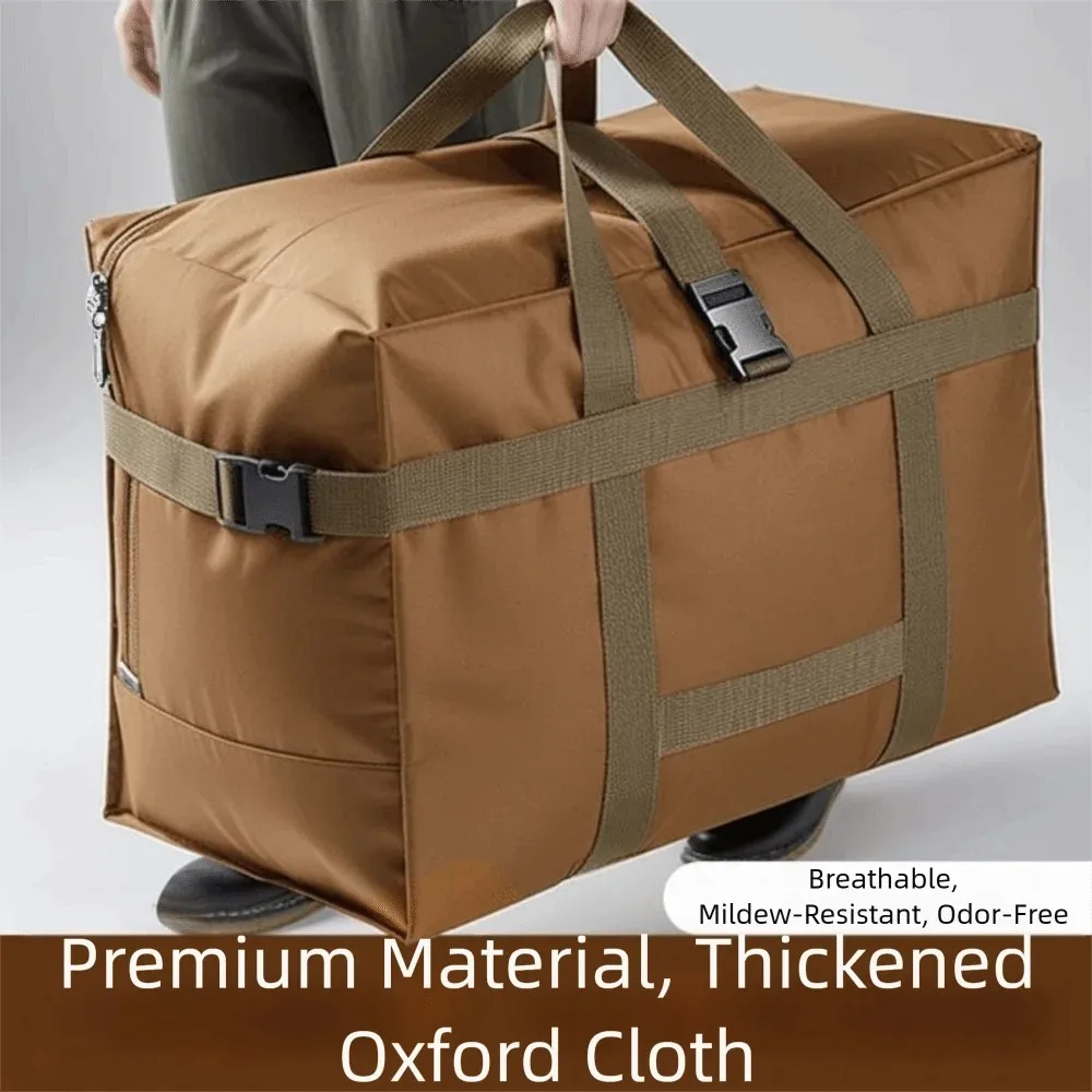 Large Foldable Waterproof Travel Bag Durable Carry-On Luggage Bag Space-Saving Design for Checked Suitcase
Large Foldable Waterproof Travel Bag Durable Carry-On Luggage Bag Space-Saving Design for Checked Suitcase
