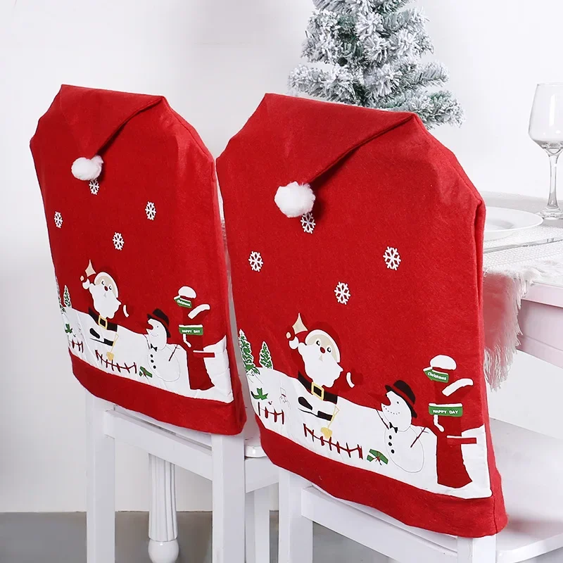 Santa Claus Hat Chair Cover Merry Xmas Non-woven Printed Chair Seat Dining Room Home Kitchen Christmas Party Supplies Decor
Santa Claus Hat Chair Cover Merry Xmas Non-woven Printed Chair Seat Dining Room Home Kitchen Christmas Party Supplies Decor