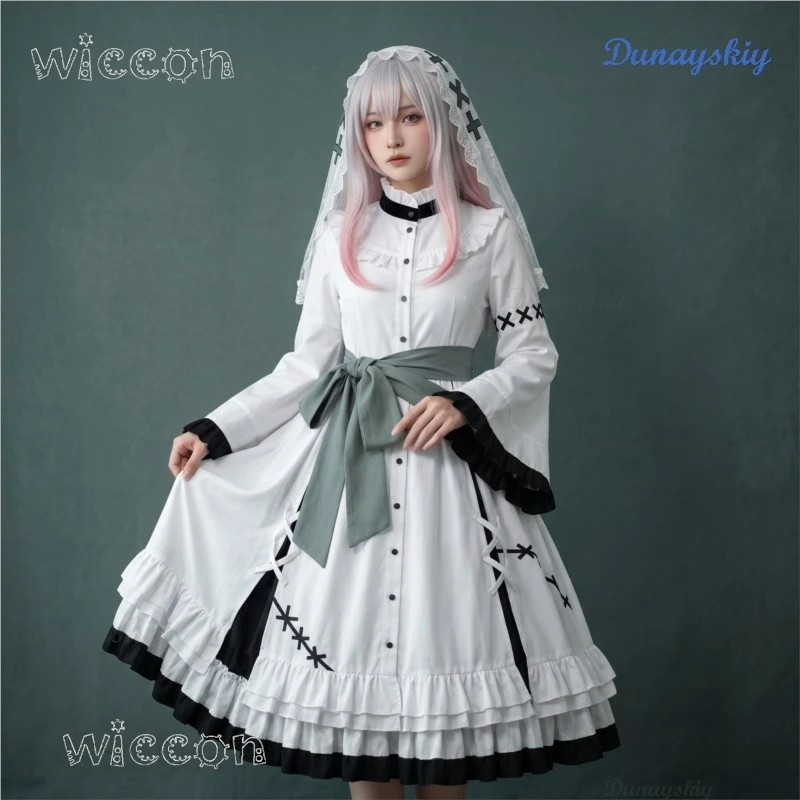 Magical Girl Witch Trial Hikawa Melulu Maid Dress - Two Dimensional Lolita Party Cute Costume, Anime Game Outfit
Magical Girl Witch Trial Hikawa Melulu Maid Dress - Two Dimensional Lolita Party Cute Costume, Anime Game Outfit