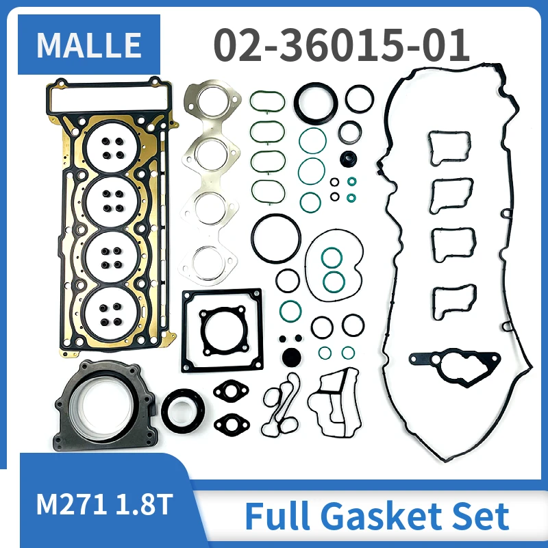 Engine Overhaul Repair Kit For Mercedes Benz M271 1.8 CL203 W203 W204 W211 S211 A209 C209 02-36015-01 2710160320 Car Accessories
Engine Overhaul Repair Kit For Mercedes Benz M271 1.8 CL203 W203 W204 W211 S211 A209 C209 02-36015-01 2710160320 Car Accessories