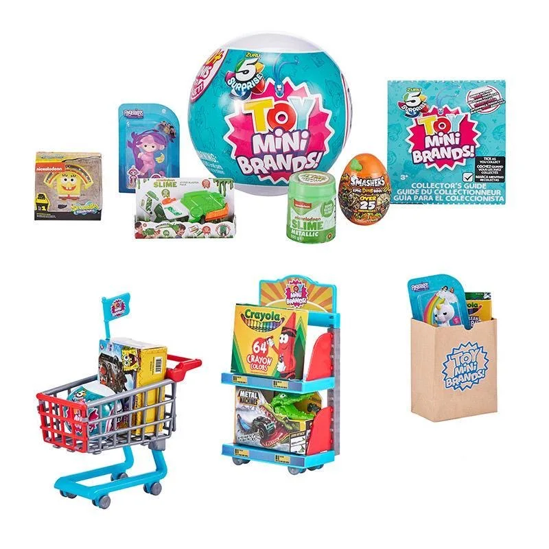 Zuru 5 Surprise Mini Brand Series Twisted Egg Toy Mysterious Blind Box Realistic Miniature Scene Collection Toy Mystery Gift
Zuru 5 Surprise Mini Brand Series Twisted Egg Toy Mysterious Blind Box Realistic Miniature Scene Collection Toy Mystery Gift