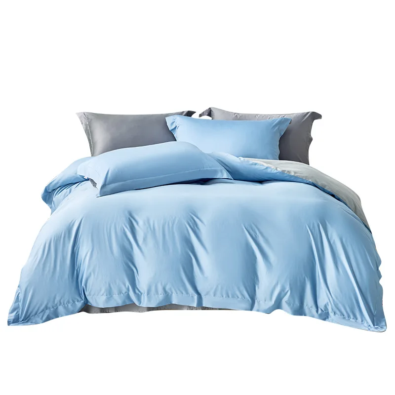 long-staple cotton, light luxury, satin pure cotton four-piece set, quilt cover, gift kit gift box.
long-staple cotton, light luxury, satin pure cotton four-piece set, quilt cover, gift kit gift box.