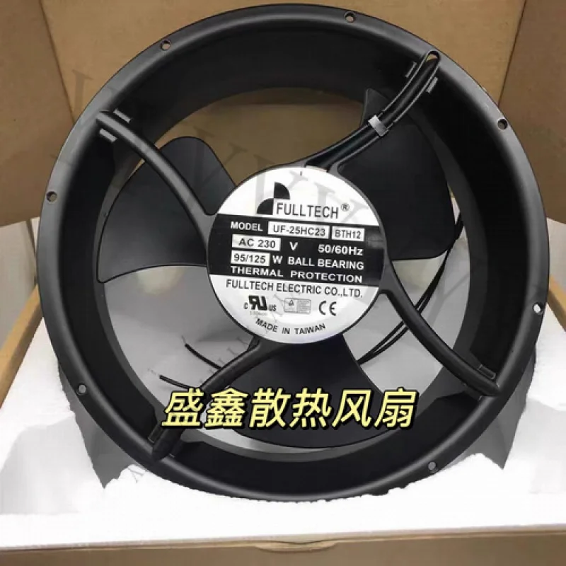 Y+FULLTECH UF-25HC23 BTH12 AC230V 95/125W Осевой охлаждающий вентилятор
Y+FULLTECH UF-25HC23 BTH12 AC230V 95/125W Осевой охлаждающий вентилятор