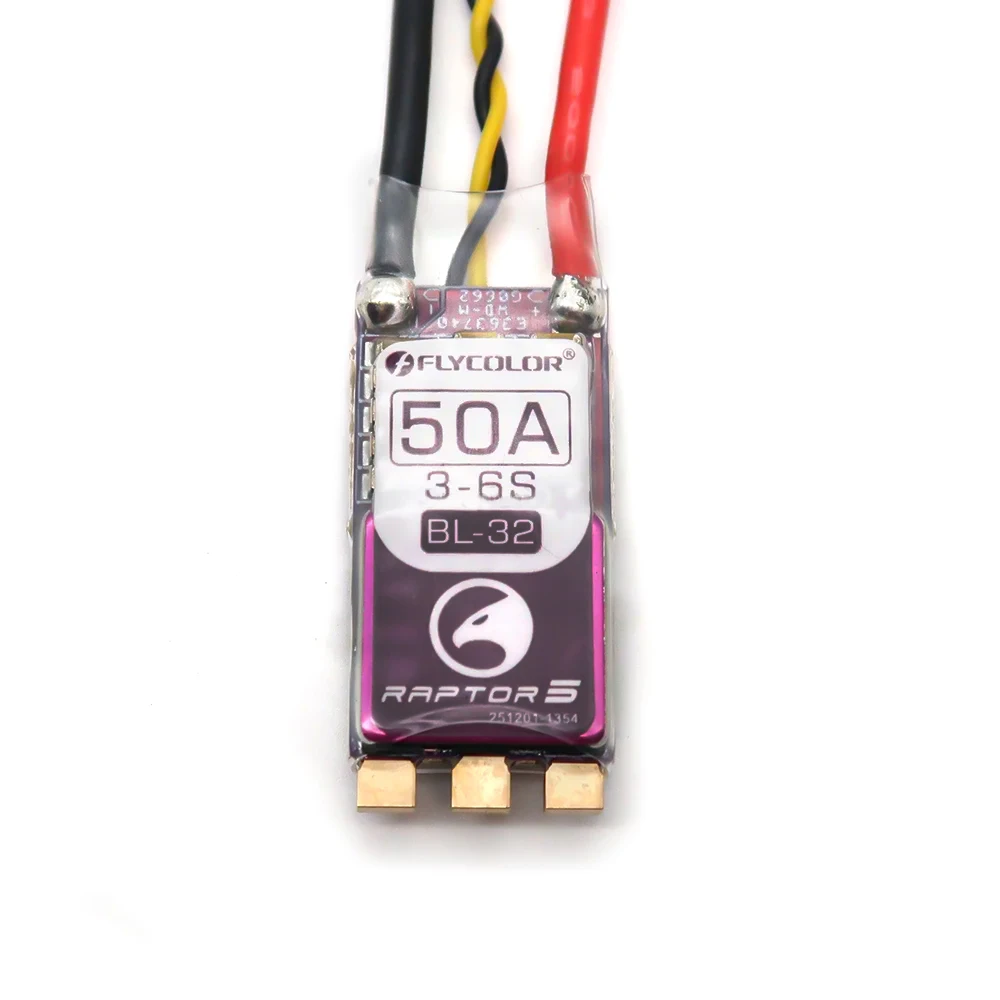 FLYCOLOR Raptor5 Бесщеточный ESC 3-6S Дрон ESC 32Bit G701 PWM 128K Single 20A 35A 45A 50A ECS Dshot Proshot для гоночных дронов FPV
FLYCOLOR Raptor5 Бесщеточный ESC 3-6S Дрон ESC 32Bit G701 PWM 128K Single 20A 35A 45A 50A ECS Dshot Proshot для гоночных дронов FPV