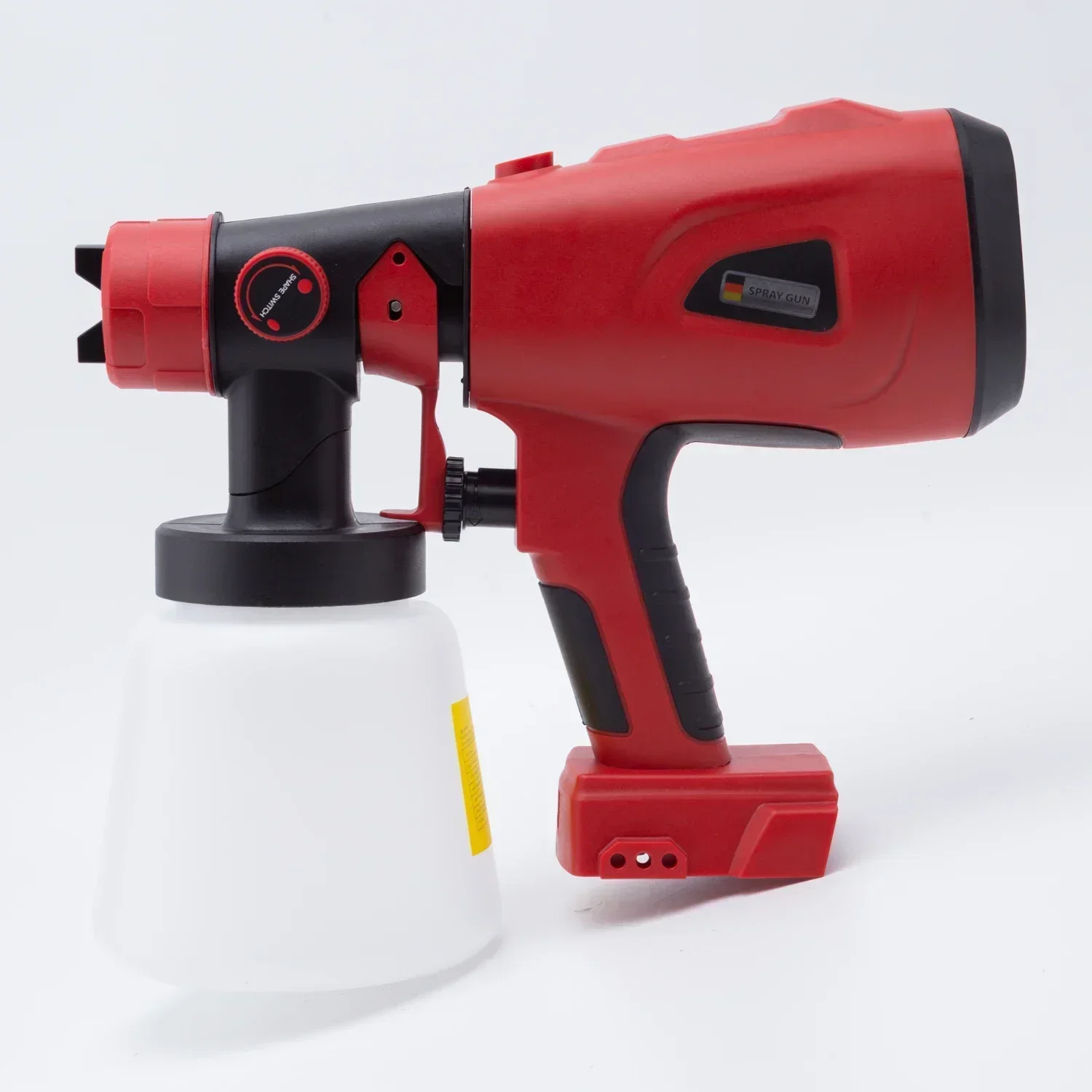 Cordless Electric Spray Gun for Milwaukee 18V Lithium Battery High Power Control Electric Household Paint Sprayer (NO Battery)
Cordless Electric Spray Gun for Milwaukee 18V Lithium Battery High Power Control Electric Household Paint Sprayer (NO Battery)