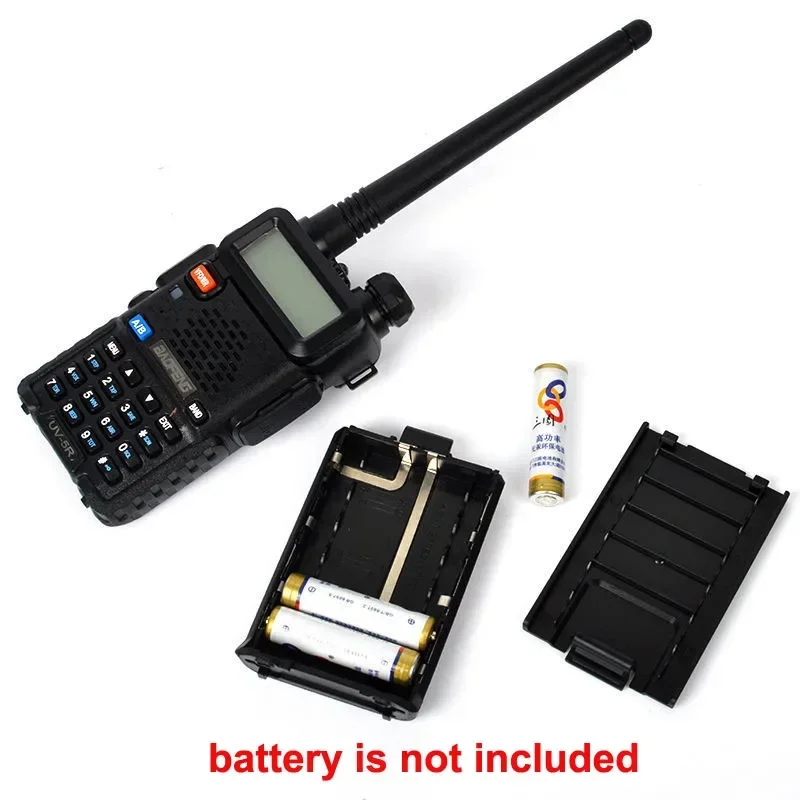 6×AAA Extended Battery Case Shell for Baofeng UV-5R Walkie Talkie, Replacement Housing Upgrade for Original 1800mAh Battery
6×AAA Extended Battery Case Shell for Baofeng UV-5R Walkie Talkie, Replacement Housing Upgrade for Original 1800mAh Battery