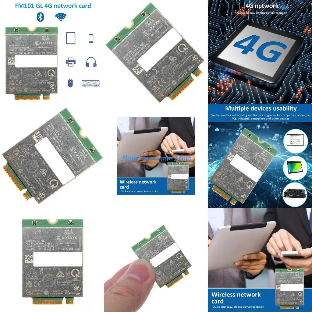 H37F FM101GL 4G Card 300Mbps Speed Global Frequency Bands Networking Card Replace
H37F FM101GL 4G Card 300Mbps Speed Global Frequency Bands Networking Card Replace