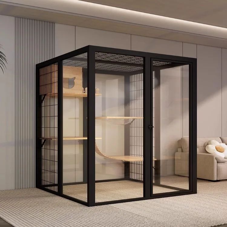 Panoramic glass cat cabinet cat villa cat house house large luxury cage house pet store
Panoramic glass cat cabinet cat villa cat house house large luxury cage house pet store