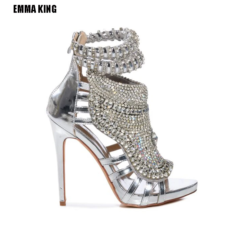 2023 Women Pumps Ankle Crystal Sandals Sliver Shoes Straps High Heels Heel Mid Calf Sandals Boots Peep Toe Heels 44
2023 Women Pumps Ankle Crystal Sandals Sliver Shoes Straps High Heels Heel Mid Calf Sandals Boots Peep Toe Heels 44