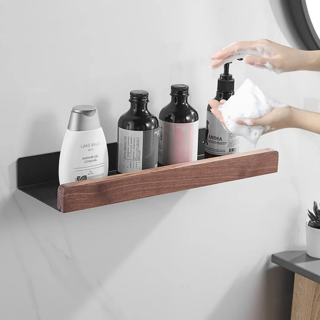 Black Bathroom Storage Holder Bath Shower Shelf Aluminum Wood Bathroom Corner shelf Bath Caddy Rack Kitchen Storage hol
Black Bathroom Storage Holder Bath Shower Shelf Aluminum Wood Bathroom Corner shelf Bath Caddy Rack Kitchen Storage hol