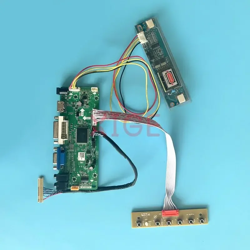 Controller Driver Board Fit LTM185AT01 LTM185AT02 LQ185T1LGN2 1366*768 Display DVI VGA HDMI-Compatible 2CCFL LVDS-30Pin DIY Kit
Controller Driver Board Fit LTM185AT01 LTM185AT02 LQ185T1LGN2 1366*768 Display DVI VGA HDMI-Compatible 2CCFL LVDS-30Pin DIY Kit