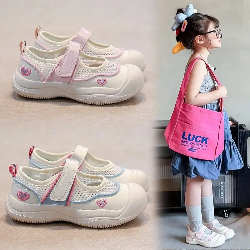 Girls Children Sports Sandals Summer Mesh Breathable Casual Shoes Child Hollow Mesh Soft Sole Running Sneakers Kids Beach Shoes
Girls Children Sports Sandals Summer Mesh Breathable Casual Shoes Child Hollow Mesh Soft Sole Running Sneakers Kids Beach Shoes