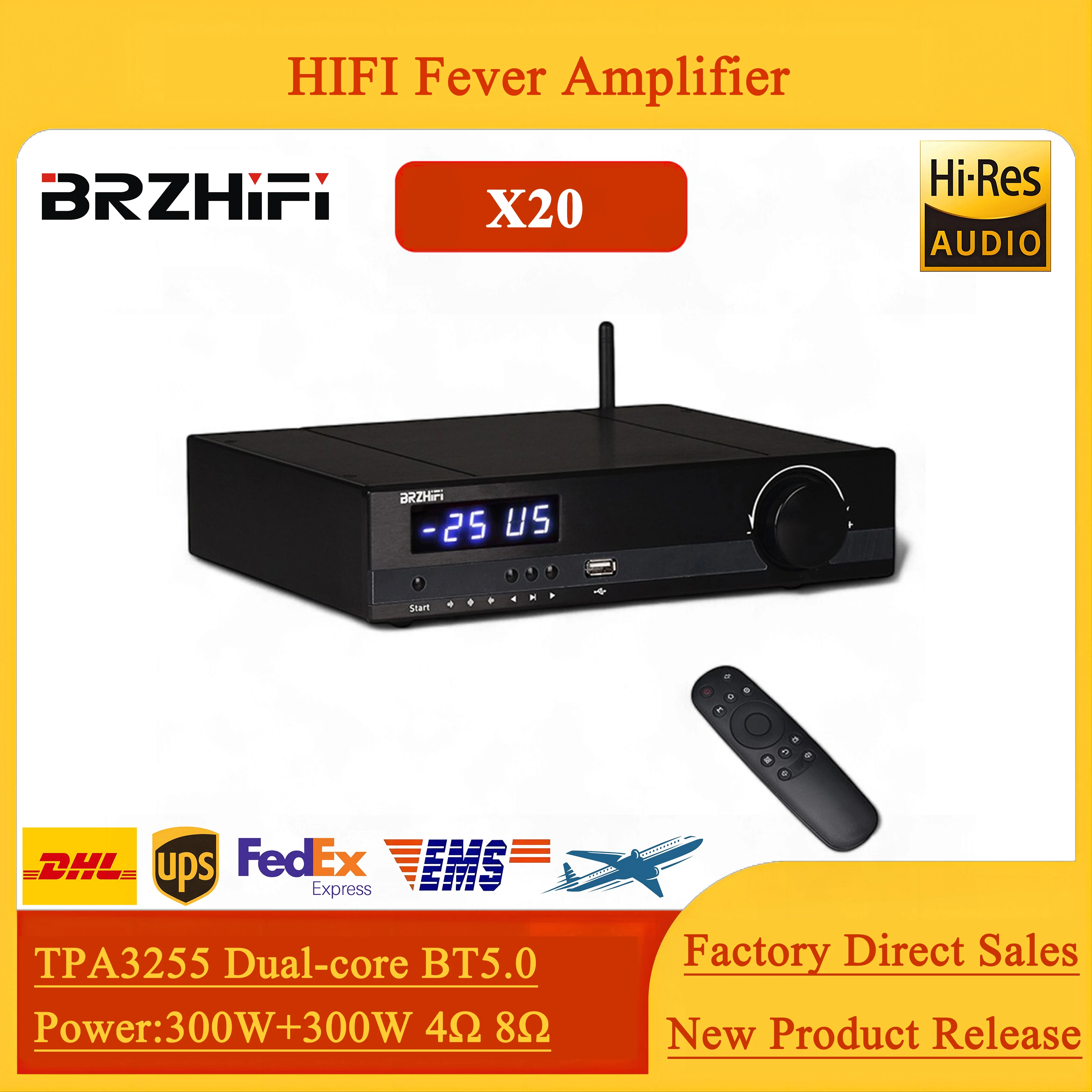 BRZHIFI TPA3255 Двухъядерный HIFI усилитель лихорадки 600 Вт USB-плеер высокой мощности Bluetooth-динамик
BRZHIFI TPA3255 Двухъядерный HIFI усилитель лихорадки 600 Вт USB-плеер высокой мощности Bluetooth-динамик