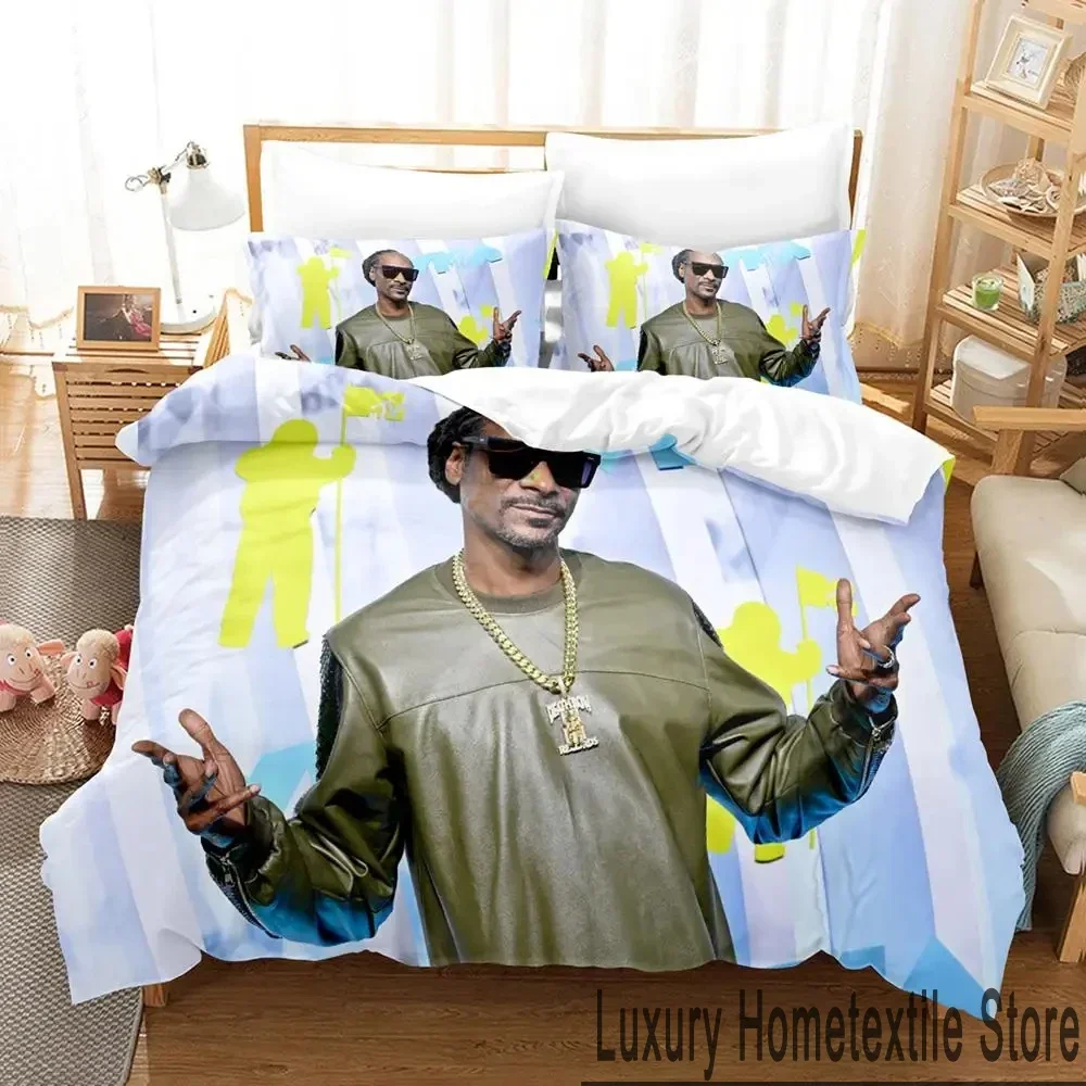 3D Print Snoop Dogg Rapper Bedding Set Duvet Cover Bed Set Quilt Cover Pillowcase Comforter king Queen Size Boys Adult Bedding
3D Print Snoop Dogg Rapper Bedding Set Duvet Cover Bed Set Quilt Cover Pillowcase Comforter king Queen Size Boys Adult Bedding