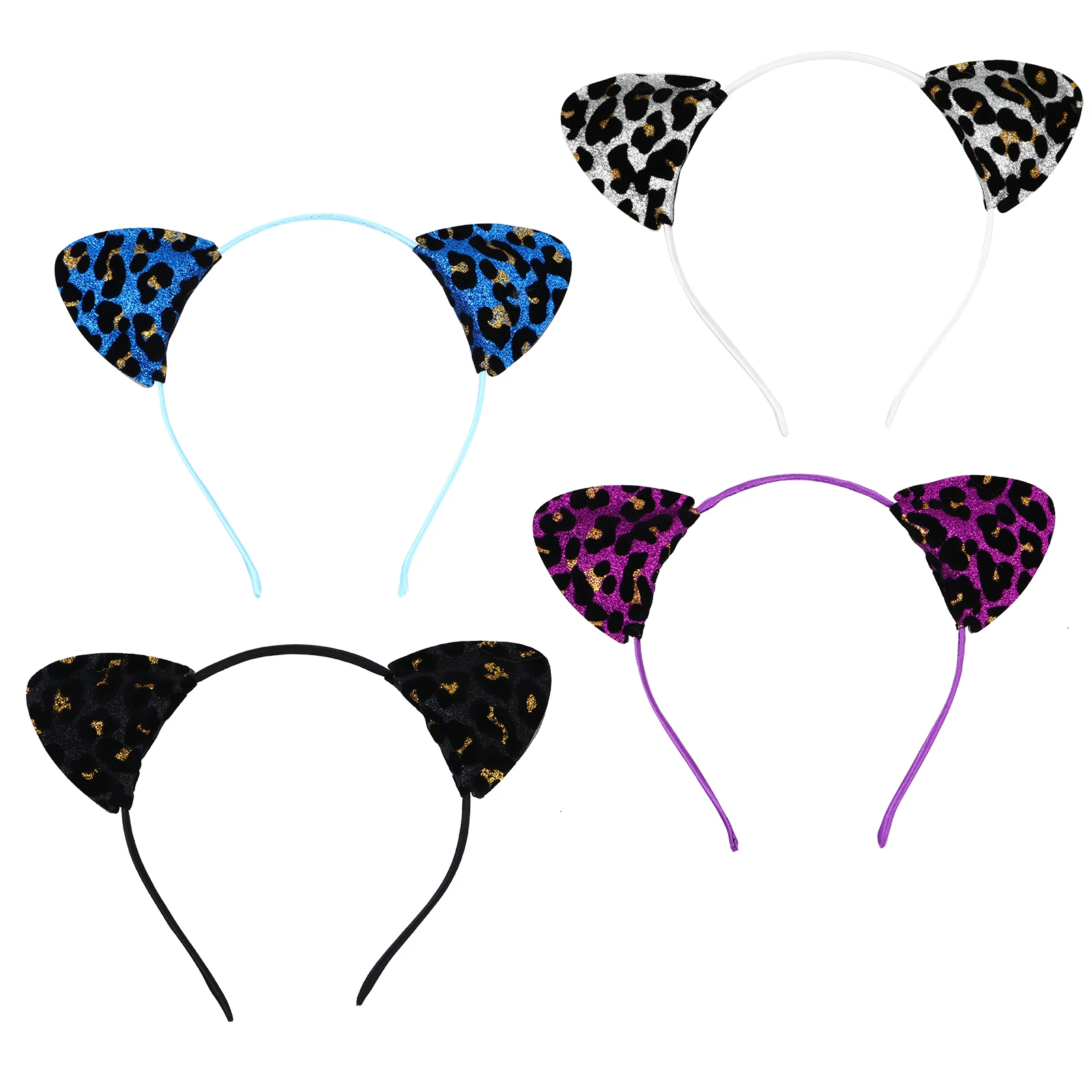 Cat Ears Headwear Glitter Hair Band Accessories Headband Hoop Leopard Headdress Fashion Party Masquerade Women
Cat Ears Headwear Glitter Hair Band Accessories Headband Hoop Leopard Headdress Fashion Party Masquerade Women